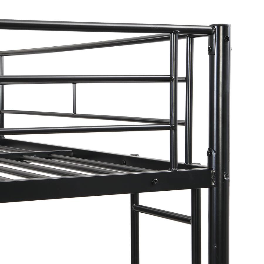 Boyel Living Full Over Full Metal Bunk Bed – No Box Spring Needed, Easy ...