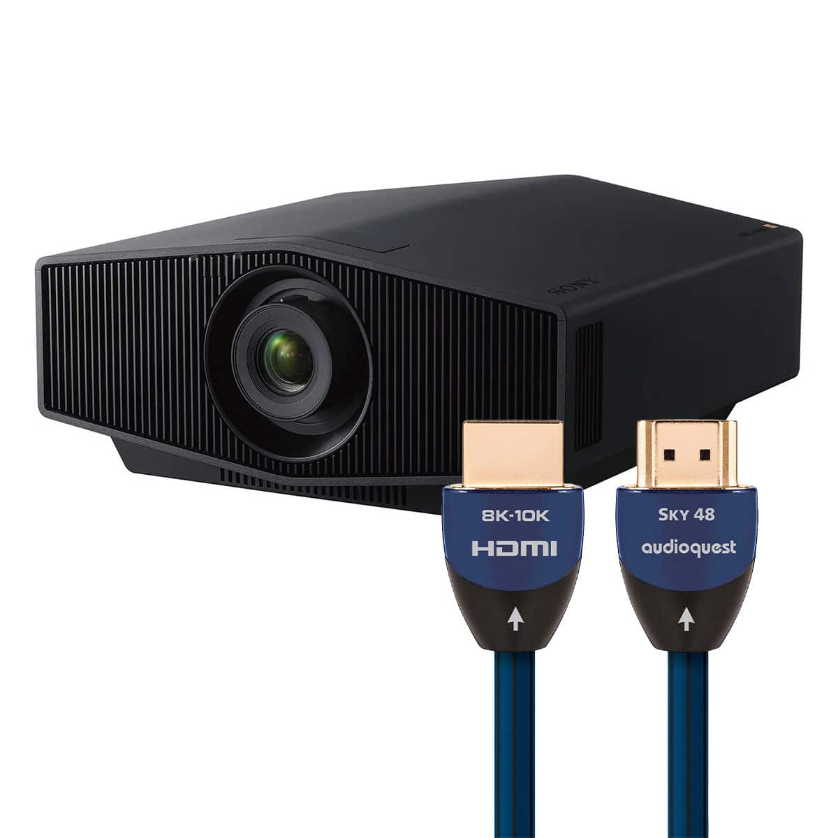 Sony - VPL-XW5000ES 4K Laser Projector with AudioQuest SKY 3m HDMI Cable - Black