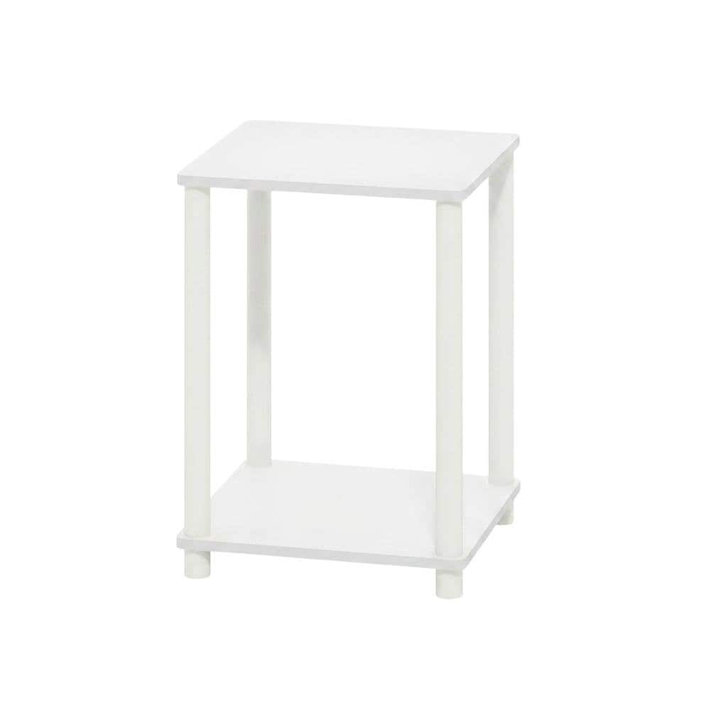 FurniFact - End Table with Modern Design and Sturdy Construction - White price history on PriceWatchPro