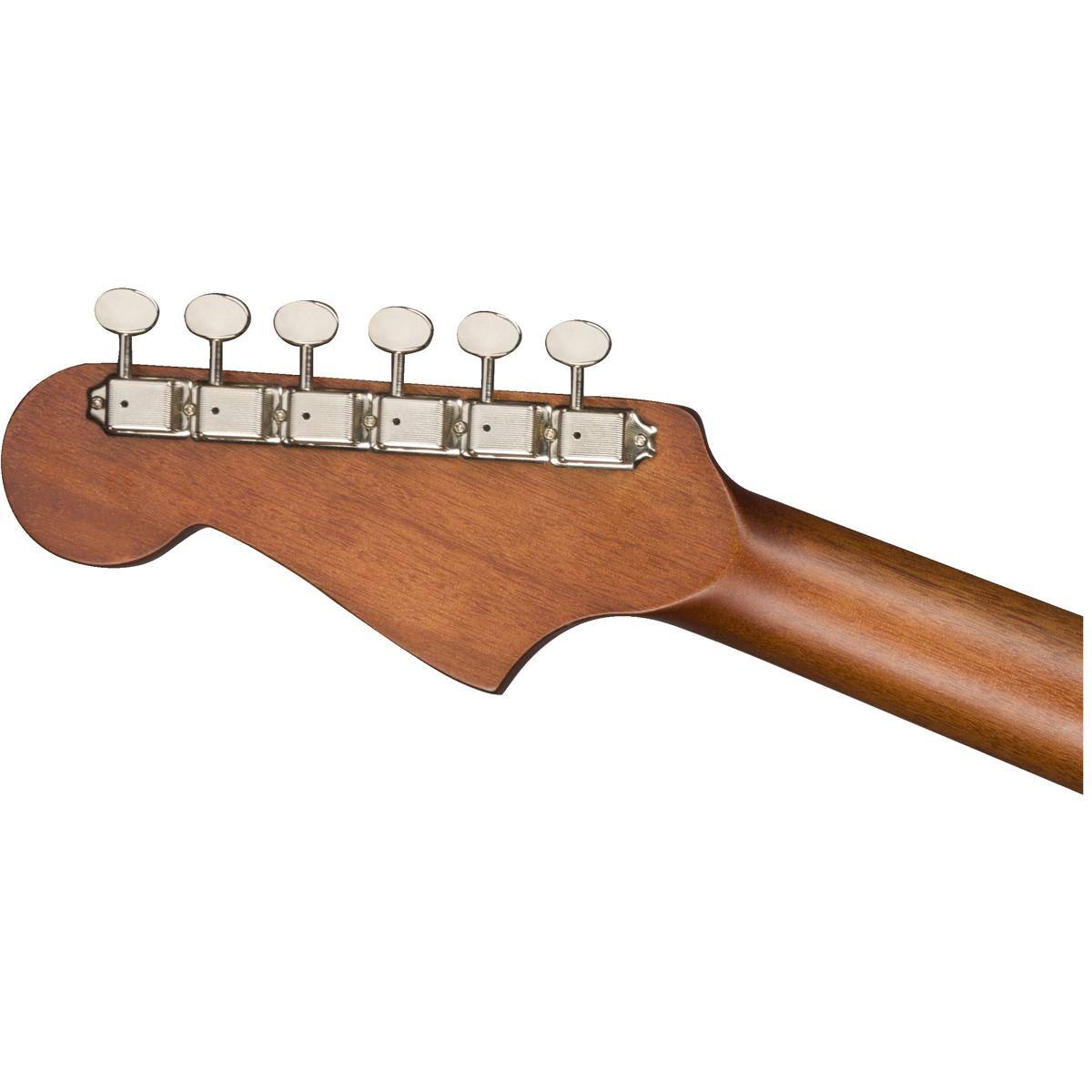 Alt View 5. Fender - Fender Malibu Player Acoustic Electric Guitar, Walnut Fingerboard, Sunburst.