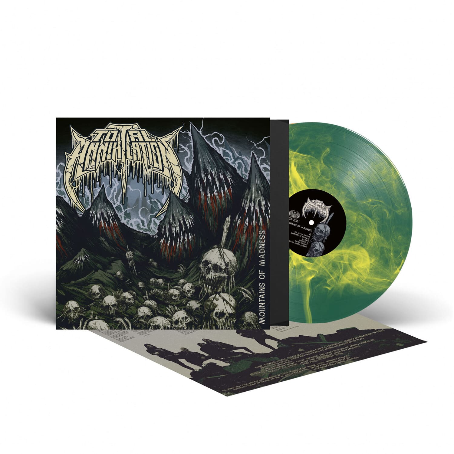 Total Annihilation - Mountains of Madness - Green/Yellow   - VINYL LP price history on PriceWatchPro