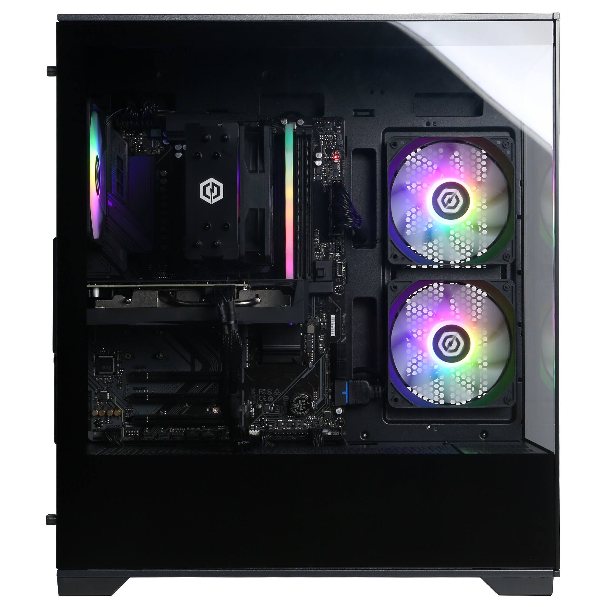 CyberPowerPC Gaming Desktop AMD Ryzen 5 8400F 2024 NVIDIA GeForce
