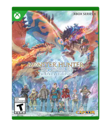 Front. Capcom - Monster Hunter Stories 3: Twisted Reflection. - T (Teen 13+)