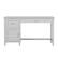 Alt View 19. Martha Stewart - Hutton Gray Shaker Style Home Office Desk with Storage - Gray Frame/Brushed Nickel Hardware.
