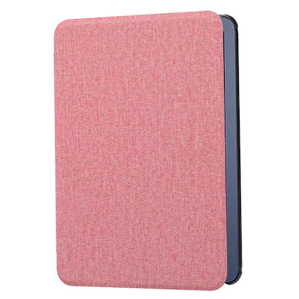 Front. Dteck - For Amazon Kindle Paperwhite (11th Generation - 2021 release) Slim PU Leather Shockproof Auto Sleep/Wake Smart Cover - Pink.