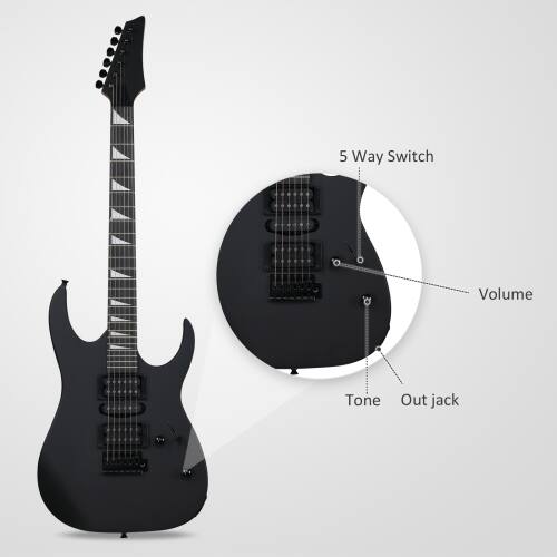 5 Way Switch  
Volume  
Tone  
Out jack