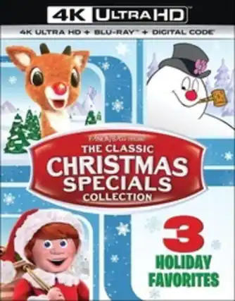 Front. The Classic Christmas Specials Collection - 4K Blu-Ray.