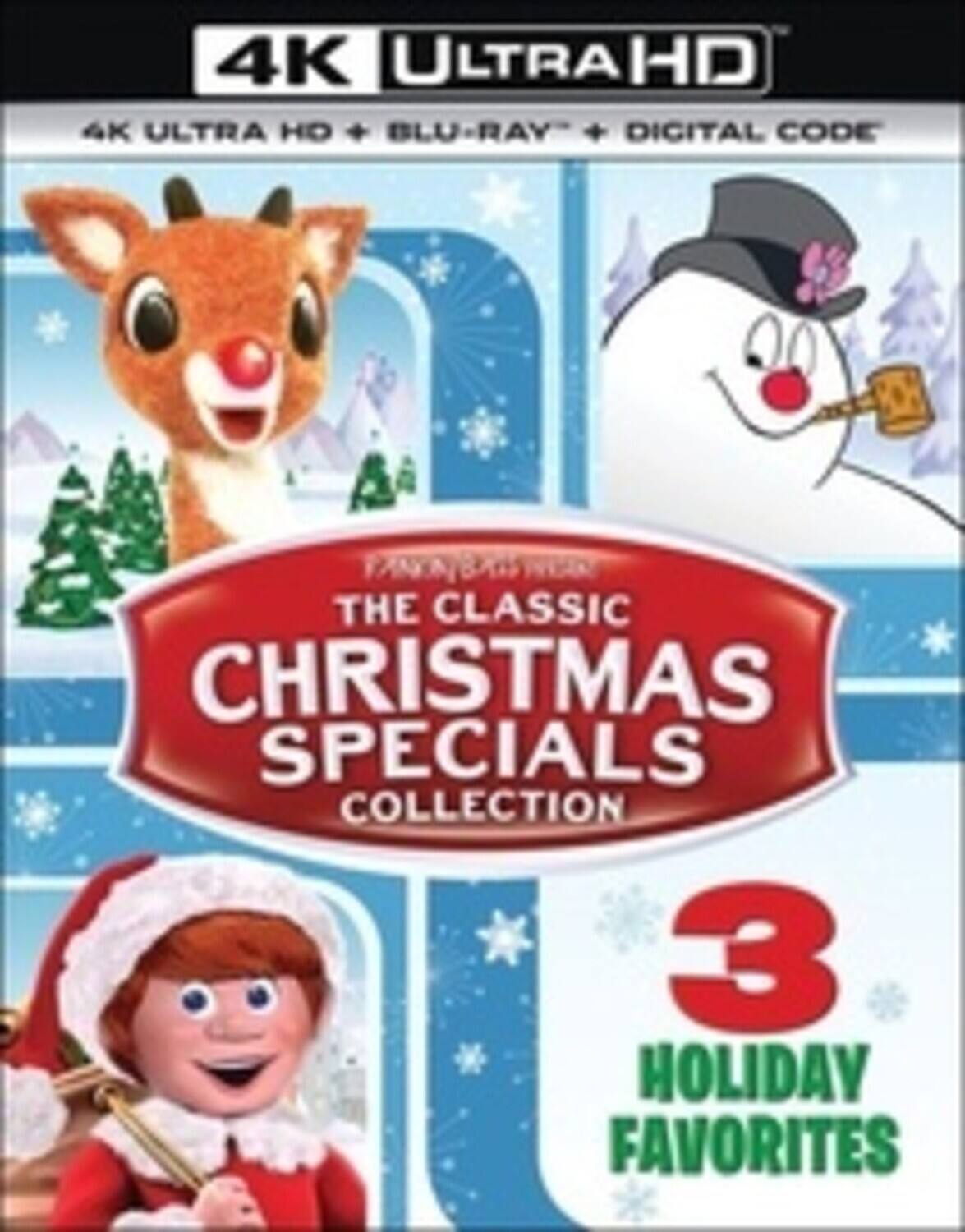 Front. The Classic Christmas Specials Collection   - 4K Blu-Ray.