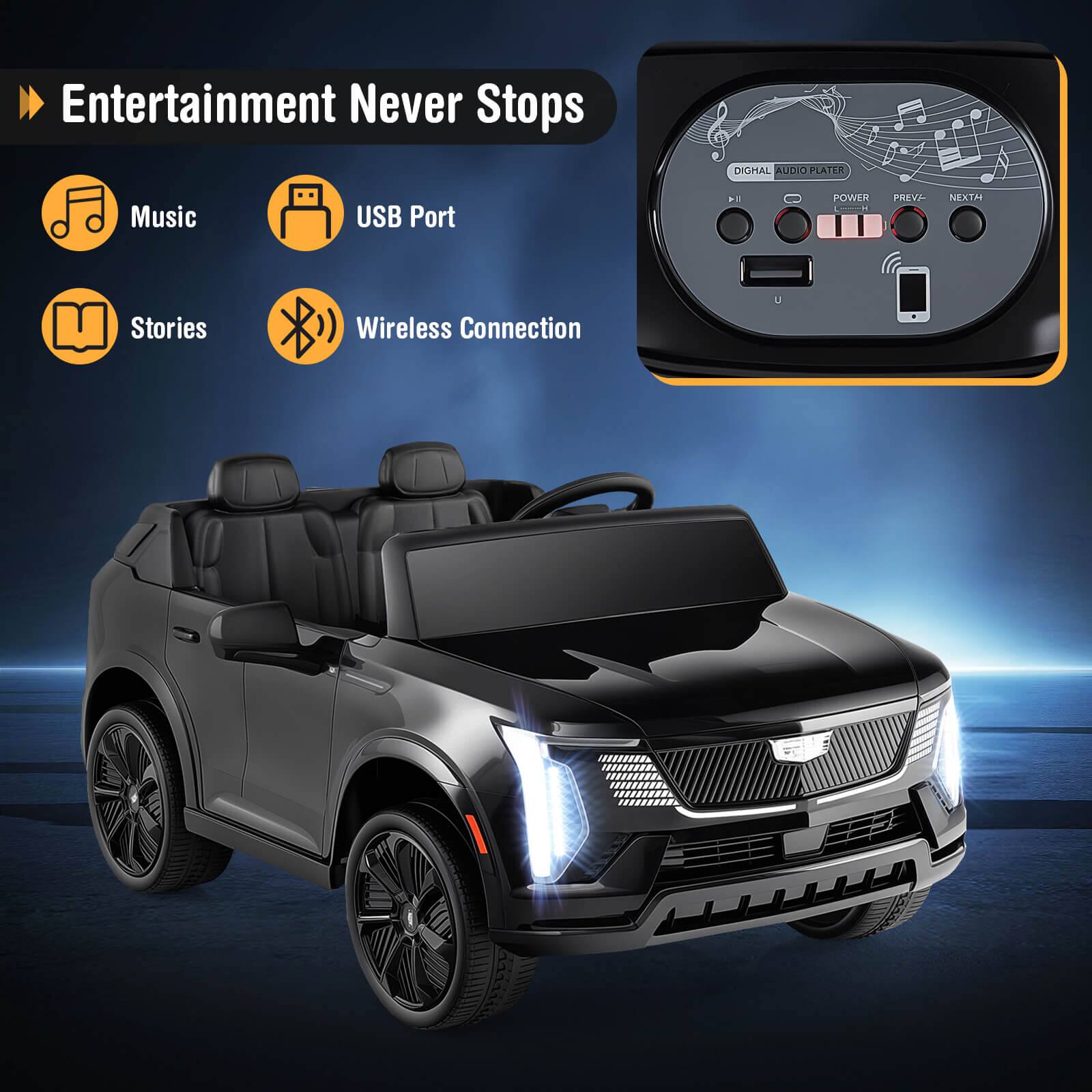 Entertainment Never Stops

- Music
- USB Port
- Stories
- Wireless Connection

DIGITAL AUDIO PLAYER
POWER PREV NEXT