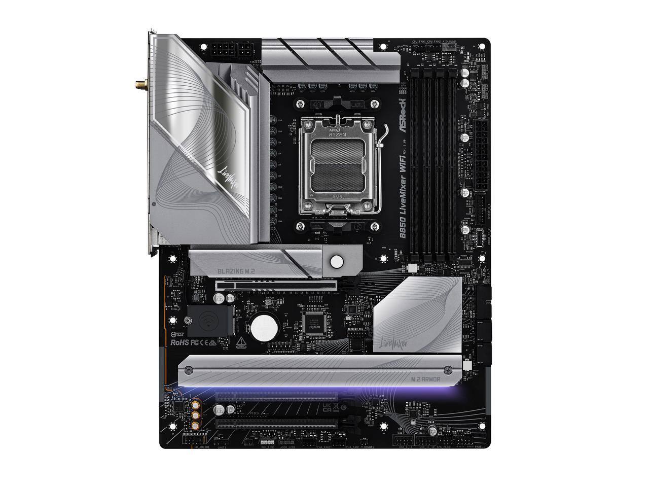 B550 BLAZING M.2 WiFi LiveMixer