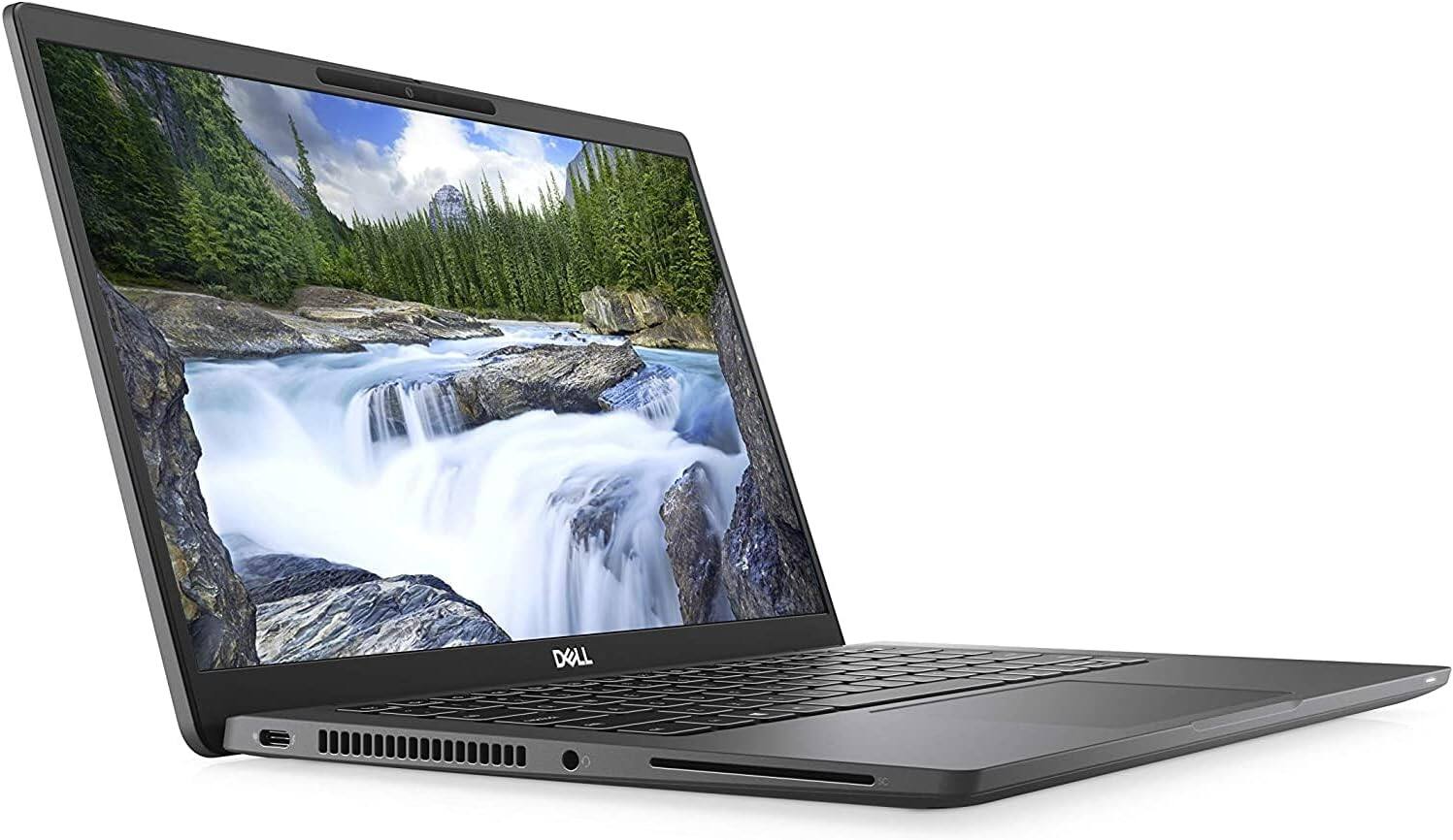 Left. Dell - Dell Latitude 7420 14" FHD Laptop,  Intel Core i5-1145G7 up to 4.4GHz, 8GB DDR4 RAM, 256GB SSD, Windows 11 Pro - Black.