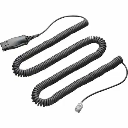Front. HP - Poly RD-1 Electronic Hook Switch - for Headset.