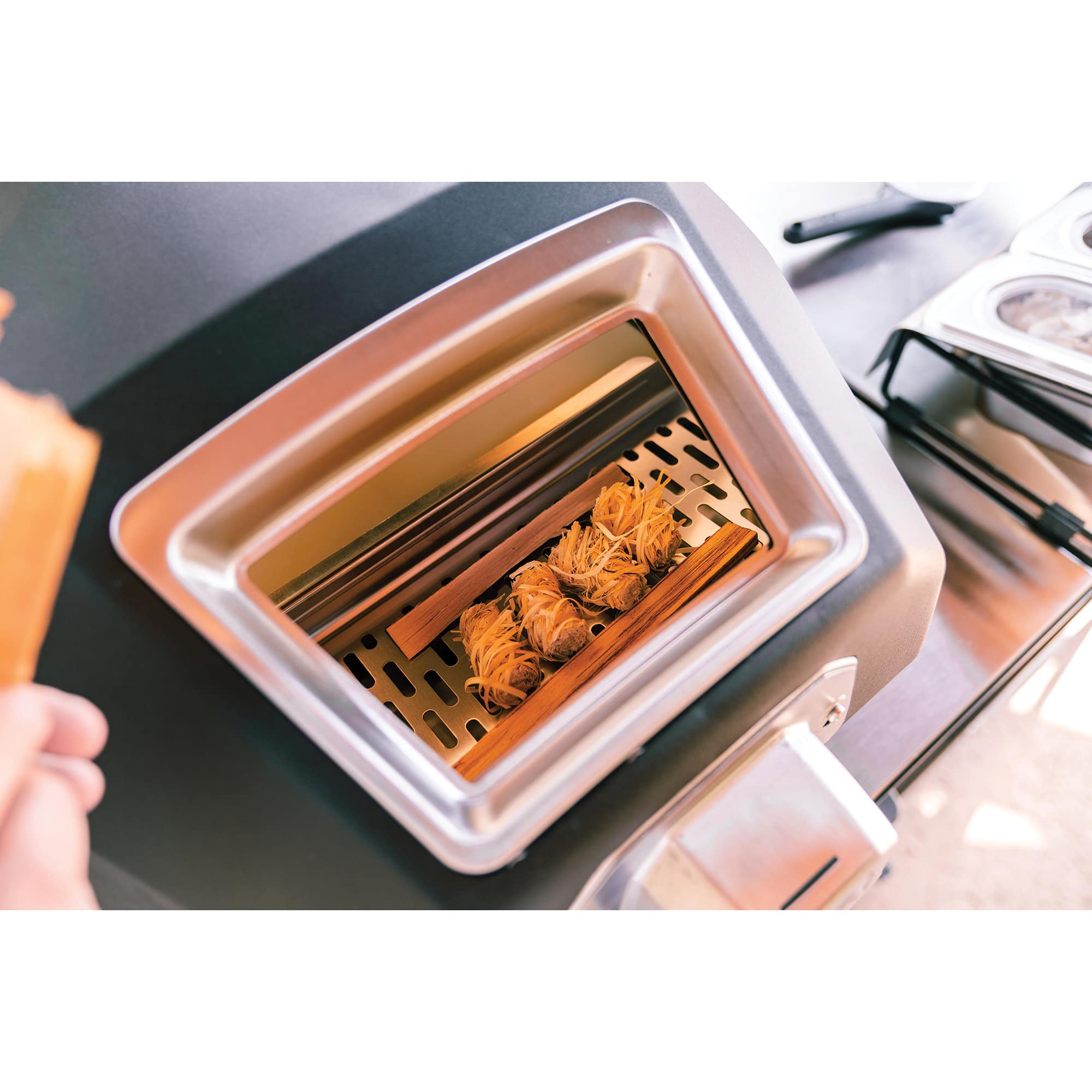 Alt View 31. Ooni - Karu 16 Multi-Fuel Pizza Oven - Black.