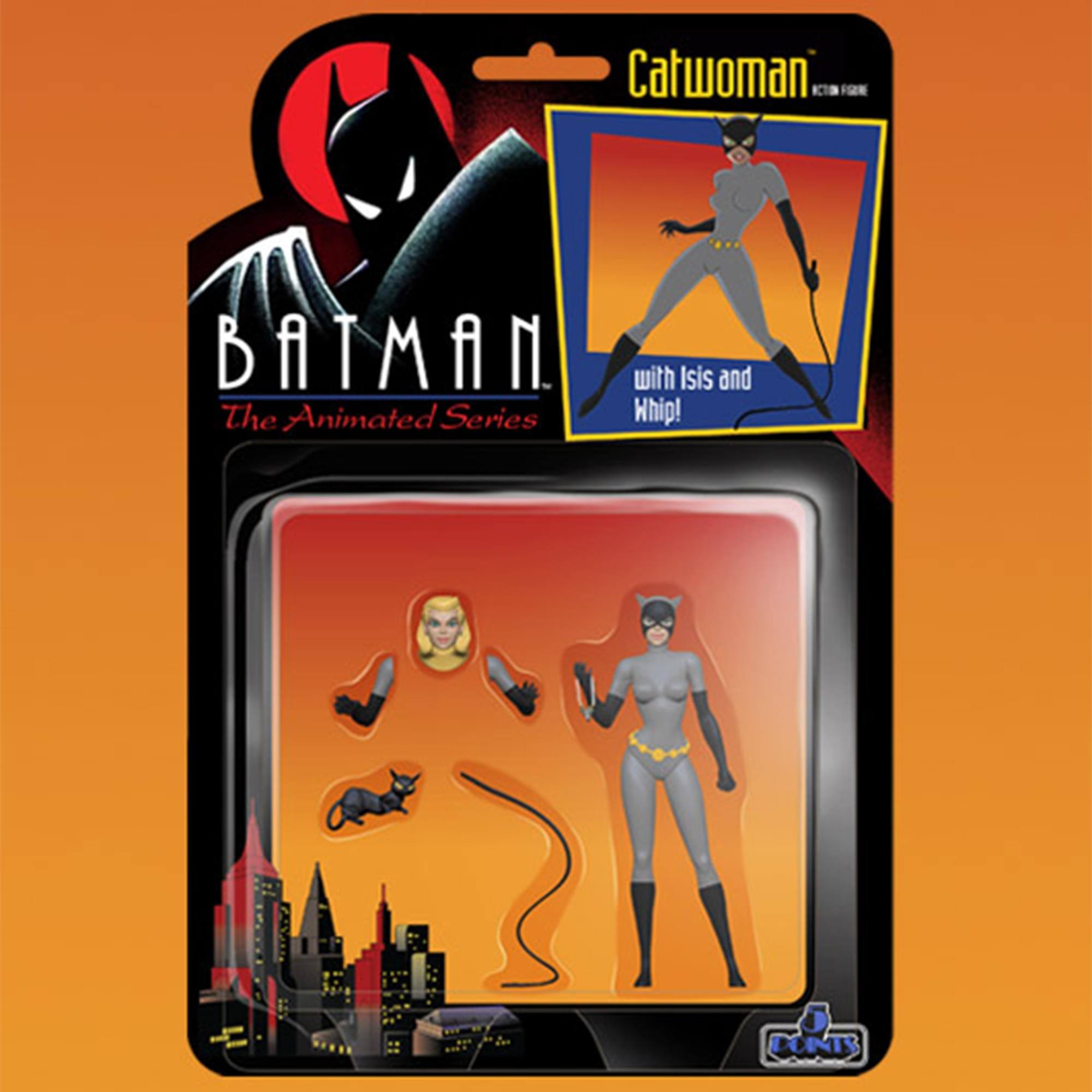 Catwoman  
BATMAN The Animated Series  
with Isis and Whip!