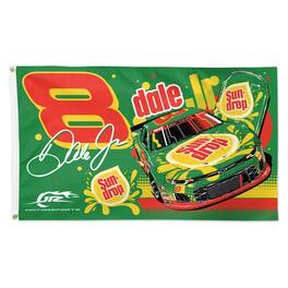 WinCraft - Dale Earnhardt Jr. Sun Drop Camaro 3" x 5" Single-Sided Deluxe Flag - Multicolor