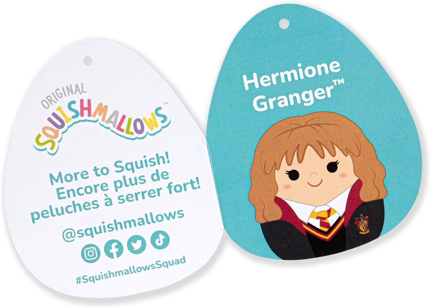 Hermione TM ORIGINAL TM Granger SOULSHMALLOWS More to Squish! Encore plus de peluches à serrer fort! @squishmallows #SquishmallowsSquad
