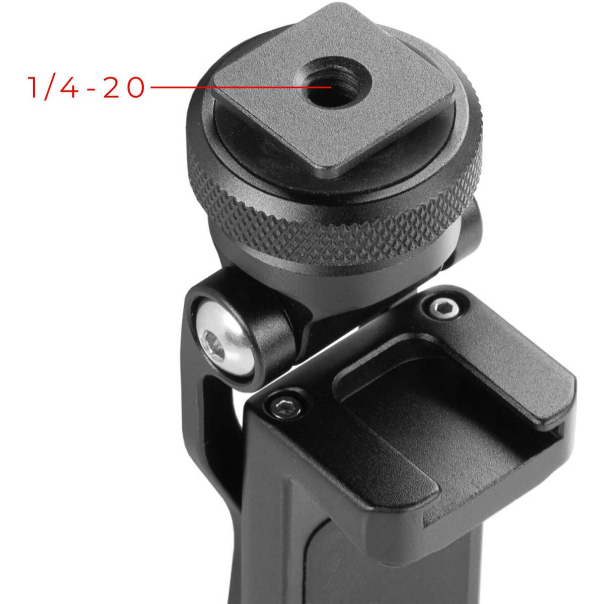 Alt View 6. Shape - Shape Friction Swivel and Tilt Smartphone Aluminum Clamp.