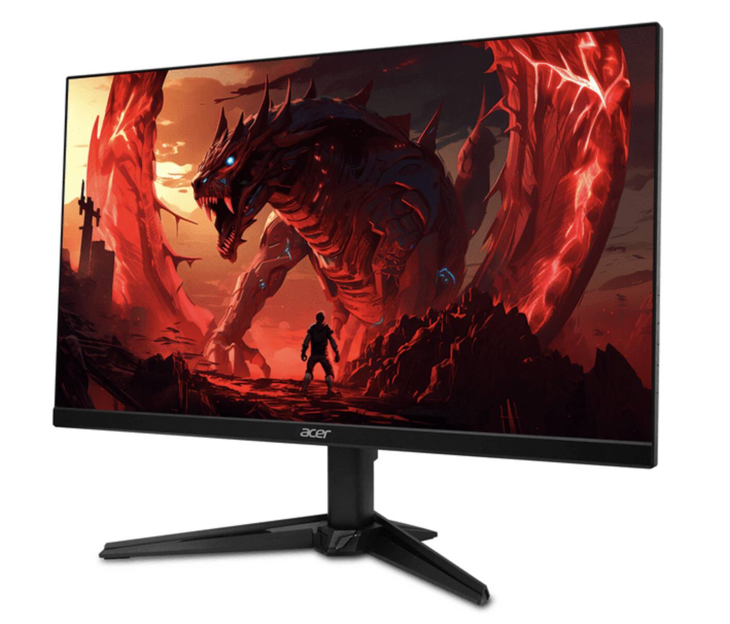 Left. Acer - 27" ED270R S3 Gaming LED Monitor FHD 180Hz 250Nit 1ms 75x75.