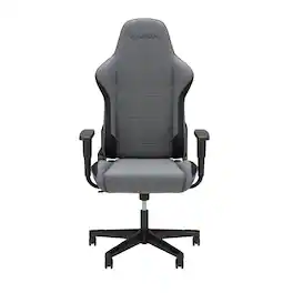 Respawn Products - RESPAWN 110 Ergonomic Gaming Chair - Racing Style High Back PC Computer Desk Office Chair - Grey Fabric