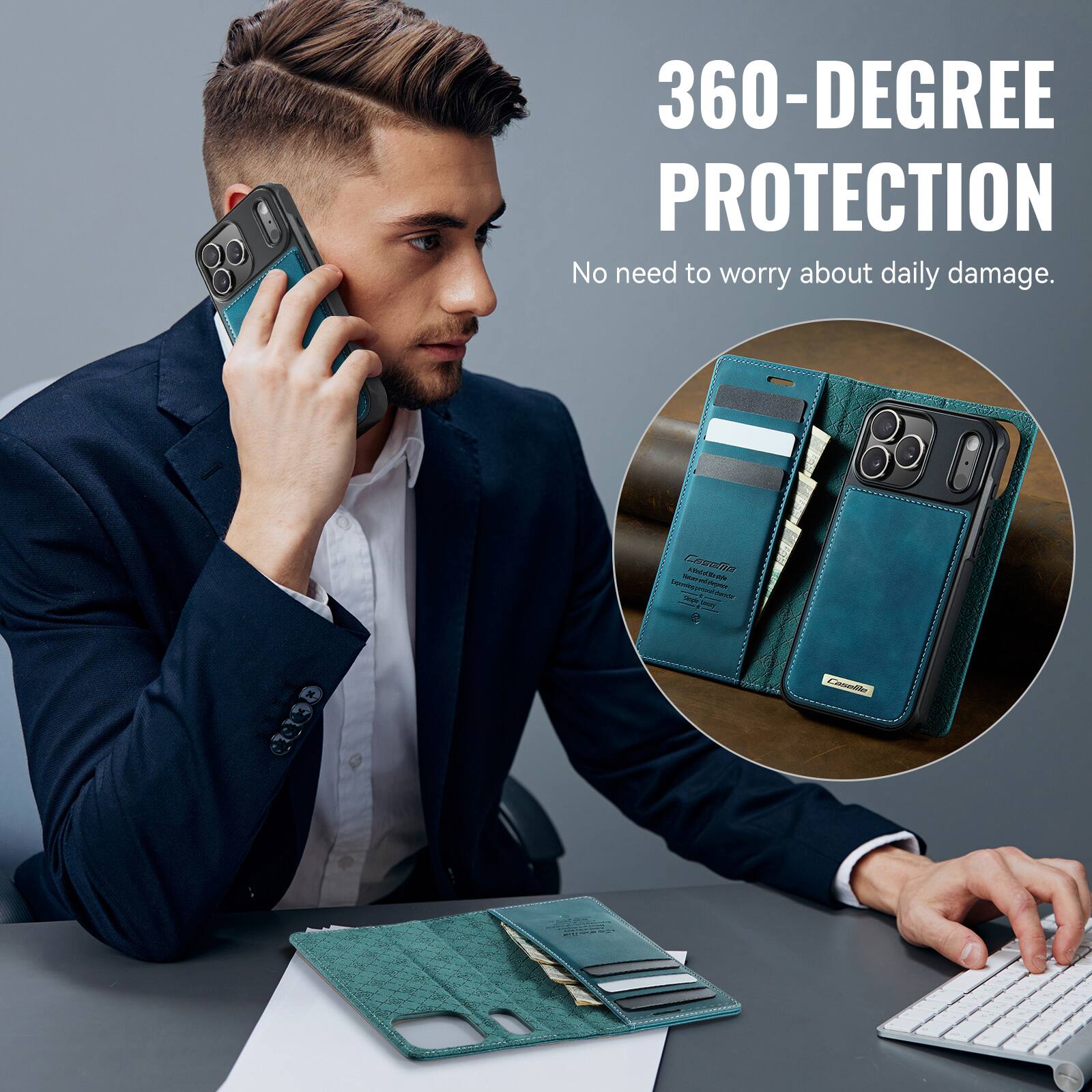 360-DEGREE PROTECTION  
No need to worry about daily damage.