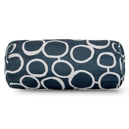 Majestic Home - Bolster Pillow Fusion Navy - Blue