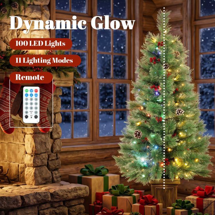 Dynamic Glow  
100 LED Lights  
11 Lighting Modes  
Remote  
ON