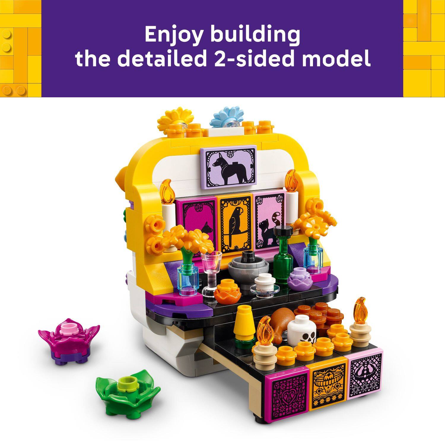 Enjoy building the detailed 2-sided model