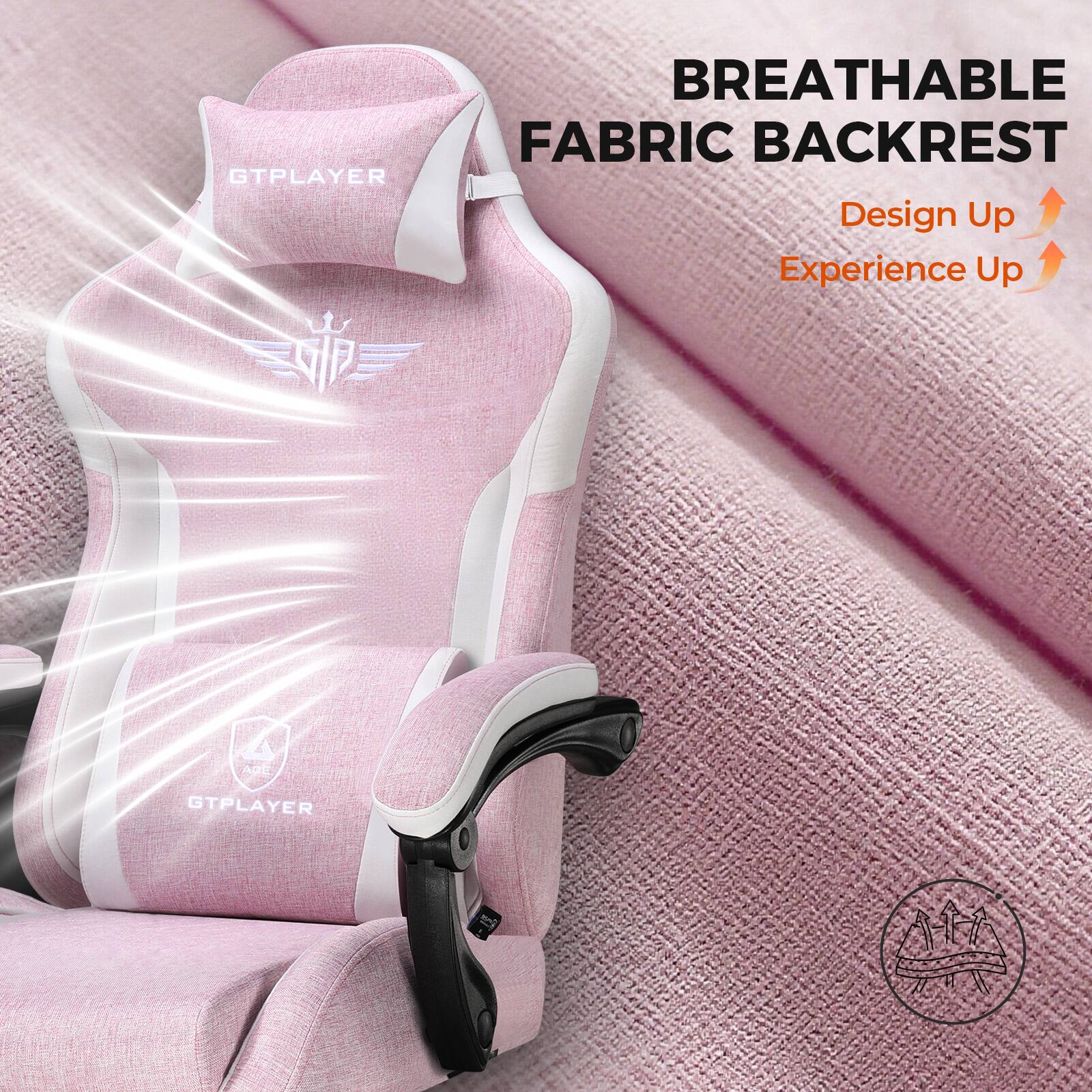 BREATHABLE FABRIC BACKREST

Design Up  
Experience Up

GTPLAYER