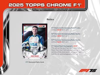 2025 Topps Chrome Formula 1 Hobby Box - Best Buy 2025 Topps Chrome Formula 1 Hobby Box - Best Buy