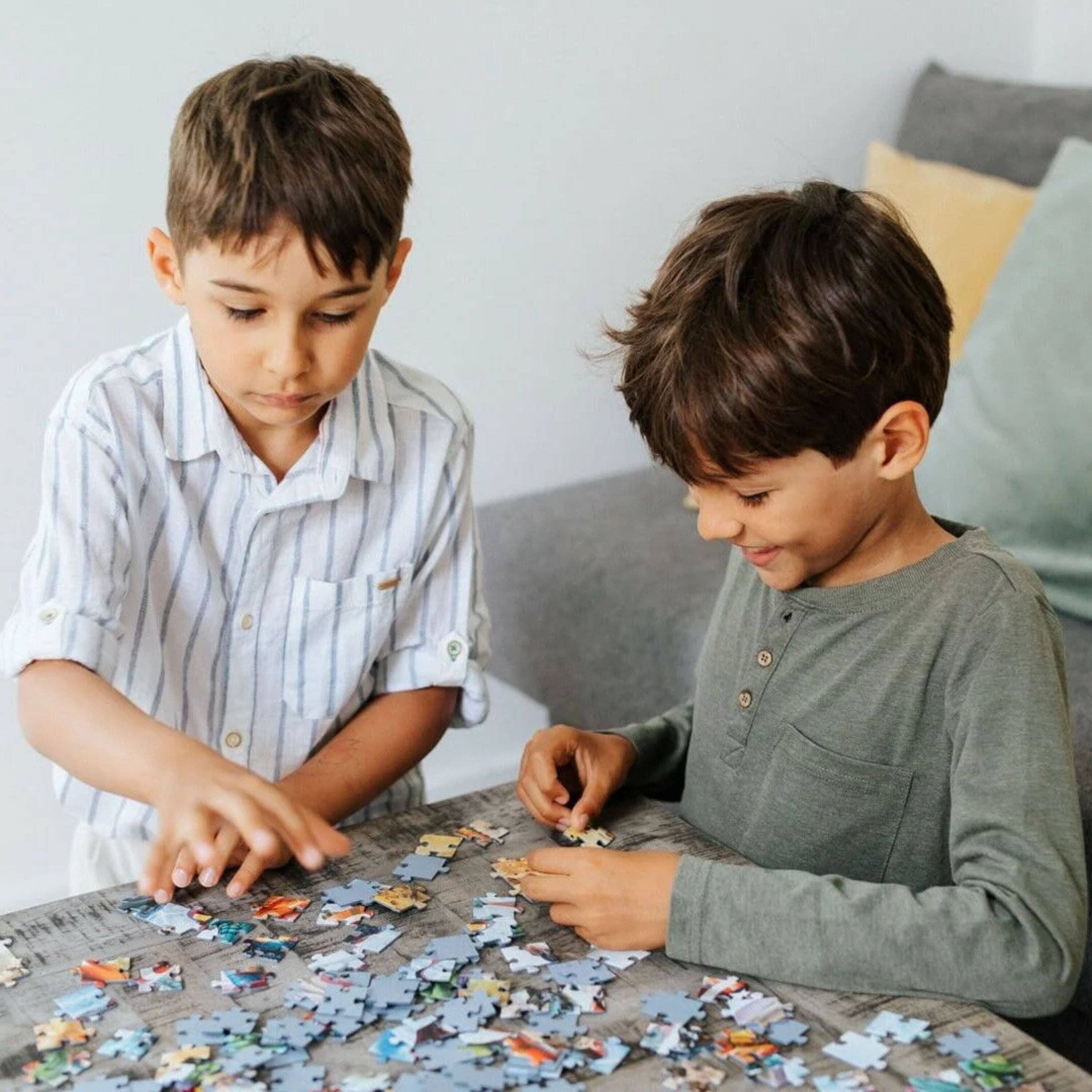 Alt View 4. Trefl - Trefl Kids Treflik Family - The Cheerful Crew 100 Piece Puzzle - Multicolor.