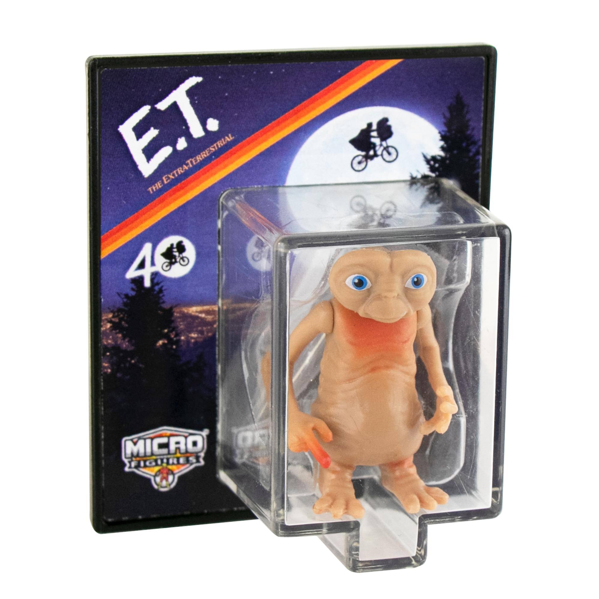 E.T. The Extra-Terrestrial  
40th Micro Figures