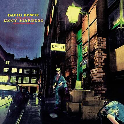 DAVID BOWIE
THE RISE AND FALL OF
ZIGGY STARDUST
AND THE SPIDERS FROM MARS
K.WEST
LONDON
2003