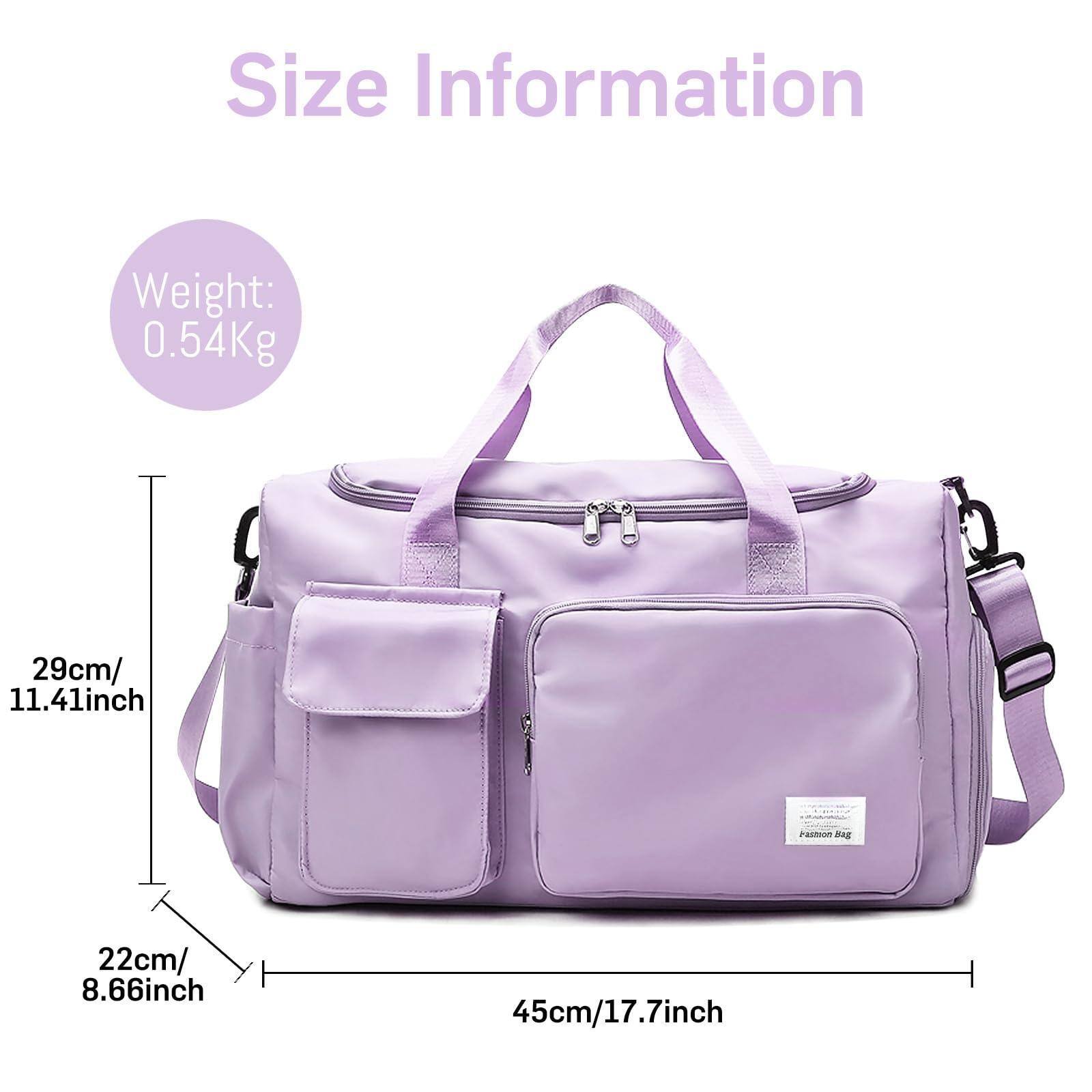 Paradigms Interiors Travel Duffel Bag With Shoes Compartment Sports Gym ...