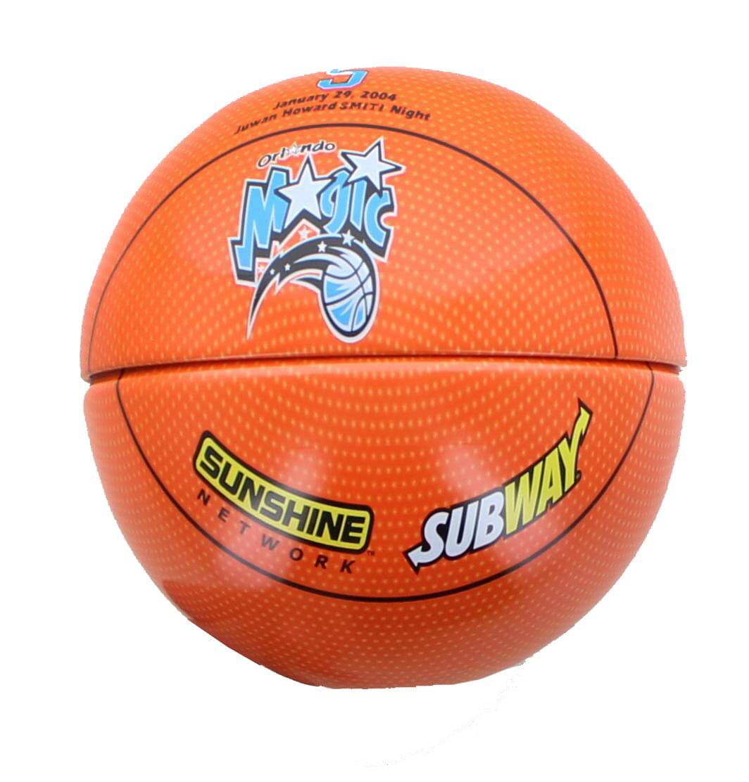 Sure, here is the corrected and grouped text from the image:

- **Orlando Magic**
- **January 29, 2004**
- **Juwan Howard**
- **SMITI**
- **Night**
- **SUNSHINE NETWORK**
- **SUBWAY**