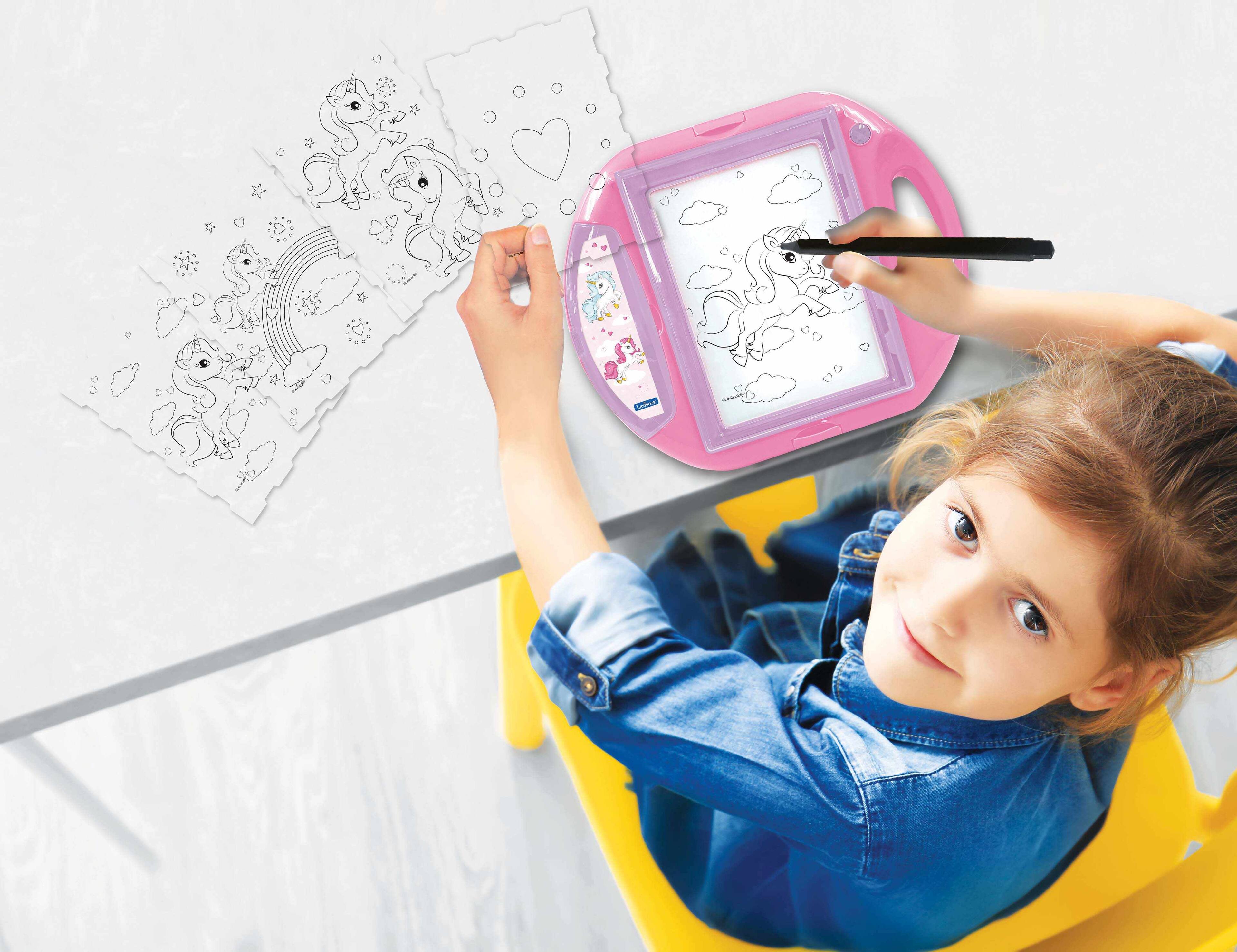 Alt View 9. Lexibook - Unicorn Drawing Projector with Templates and Stamps.
