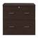 Front. OSP Home Furnishings - Alpine 2-Drawer Lateral File with Lockdowel Fastening System - Espresso.