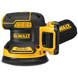 Dewalt - 20V MAX Orbital Sander Cordless 5-Inch, 2.0Ah Kit (DCW210D1) - Yellow Colour