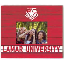 Jardine - Lamar Cardinals 11'' x 13'' Team Spirit Scholastic Picture Frame - Red