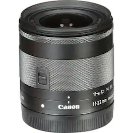 Canon - EF-M 11-22mm f/4-5.6 IS STM Lens (International Model) - Black