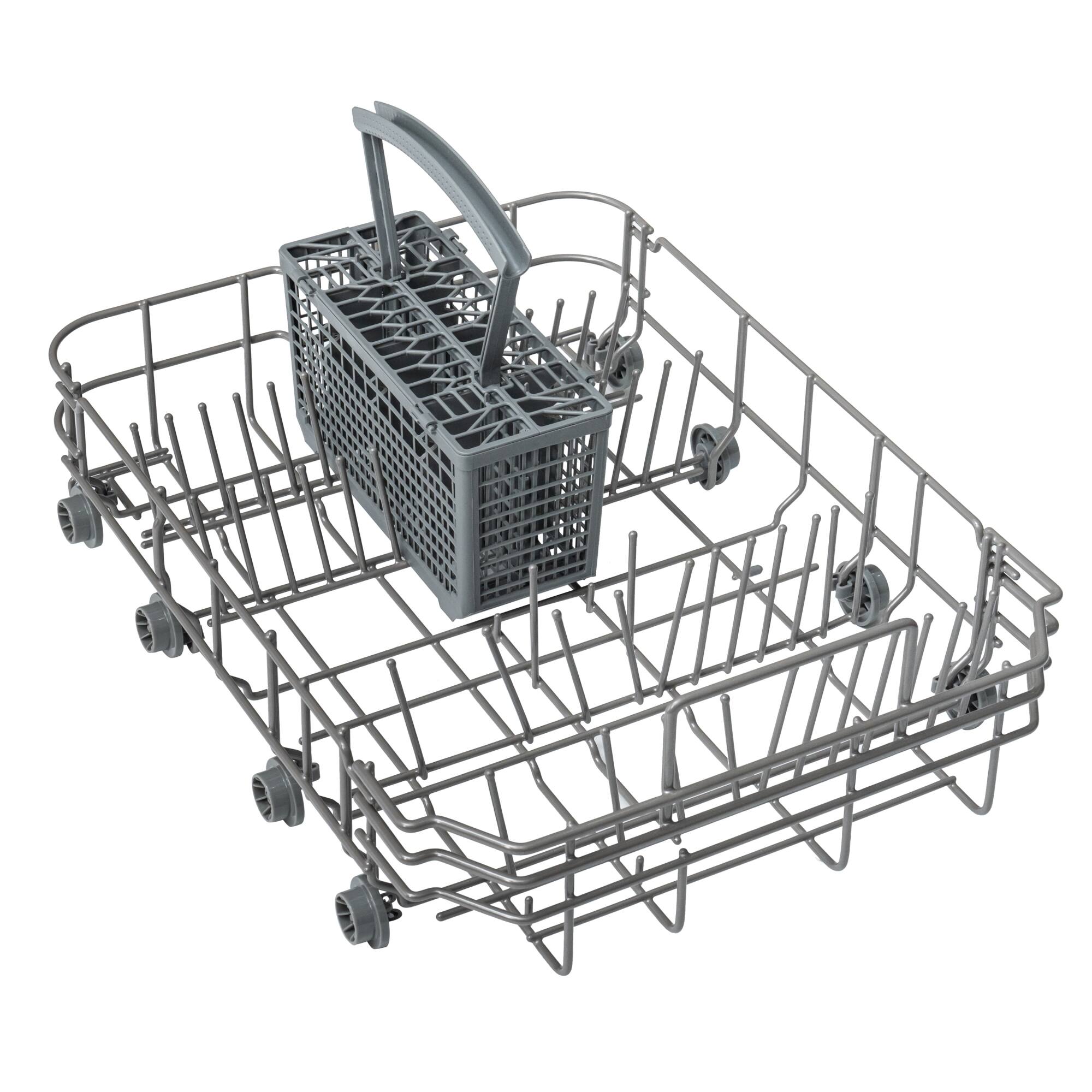 Alt View 9. Koolmore - 18 in. ADA Panel Ready with 8 Place Settings 52 DB Dishwasher in Stainless-Steel (KM-DW1852-PR) - Stainless-Steel and Black.