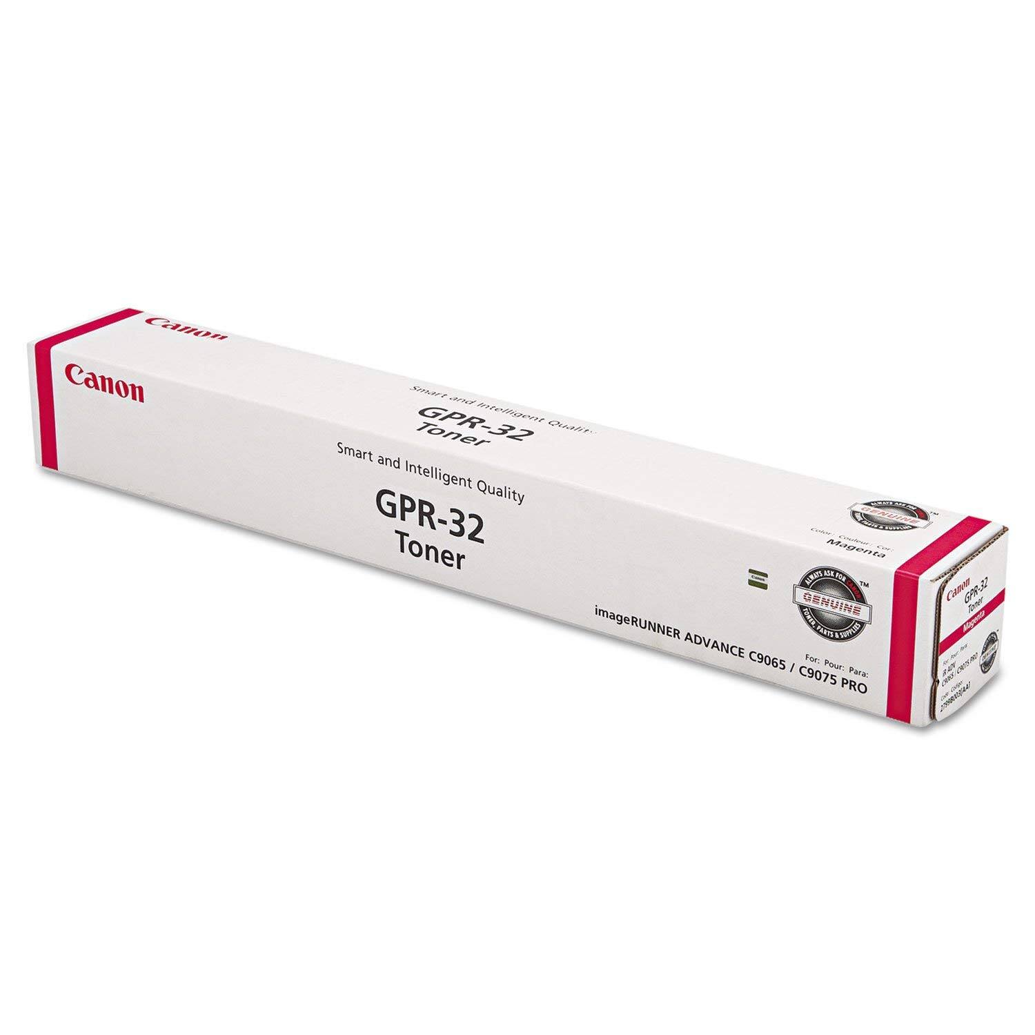 Canon  
Smart and Intelligent Quality GPR-32 Toner  
GENUINE ALBU STICK VOL  
GENUINE SIMO imageRUNNER ADVANCE C9065 / C9075 PRO  
For: Pour: i Para: