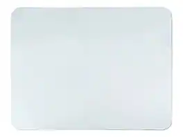 Artistic - Krystal View Plastic Desk Pad, 19" x 24" - Clear