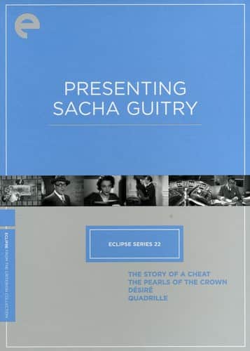 Presenting Sacha Guitry (Criterion Collection - Eclipse Series 22)  - DVD