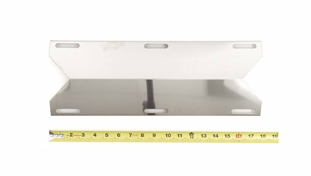 Alt View 1. Music City Metals - Music City Metals - MCM949604116 heat plate, porc stl, 18 x 6.625.