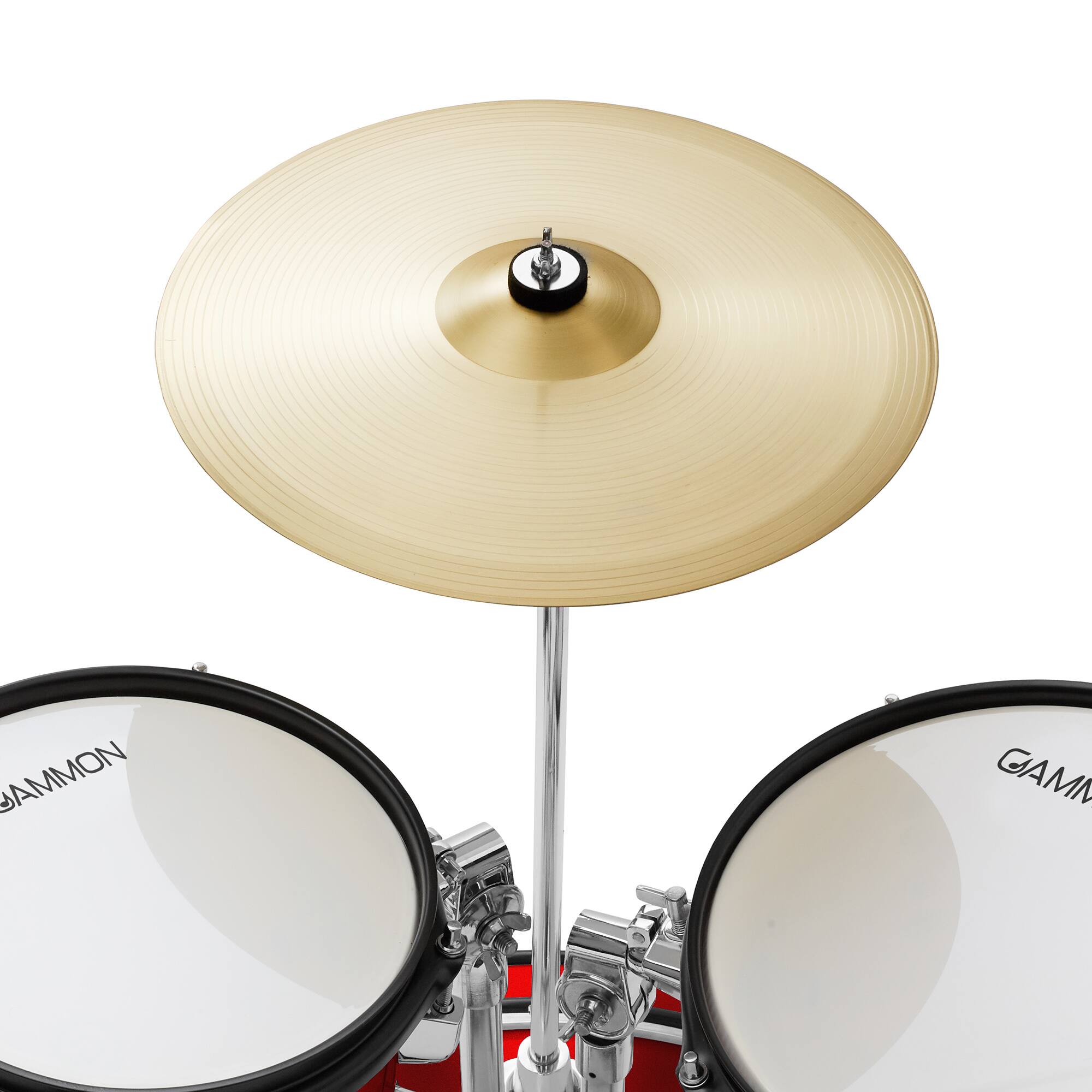 Gammon Percussion 5pc Junior Drum Set Beginner Percussion Kit with
