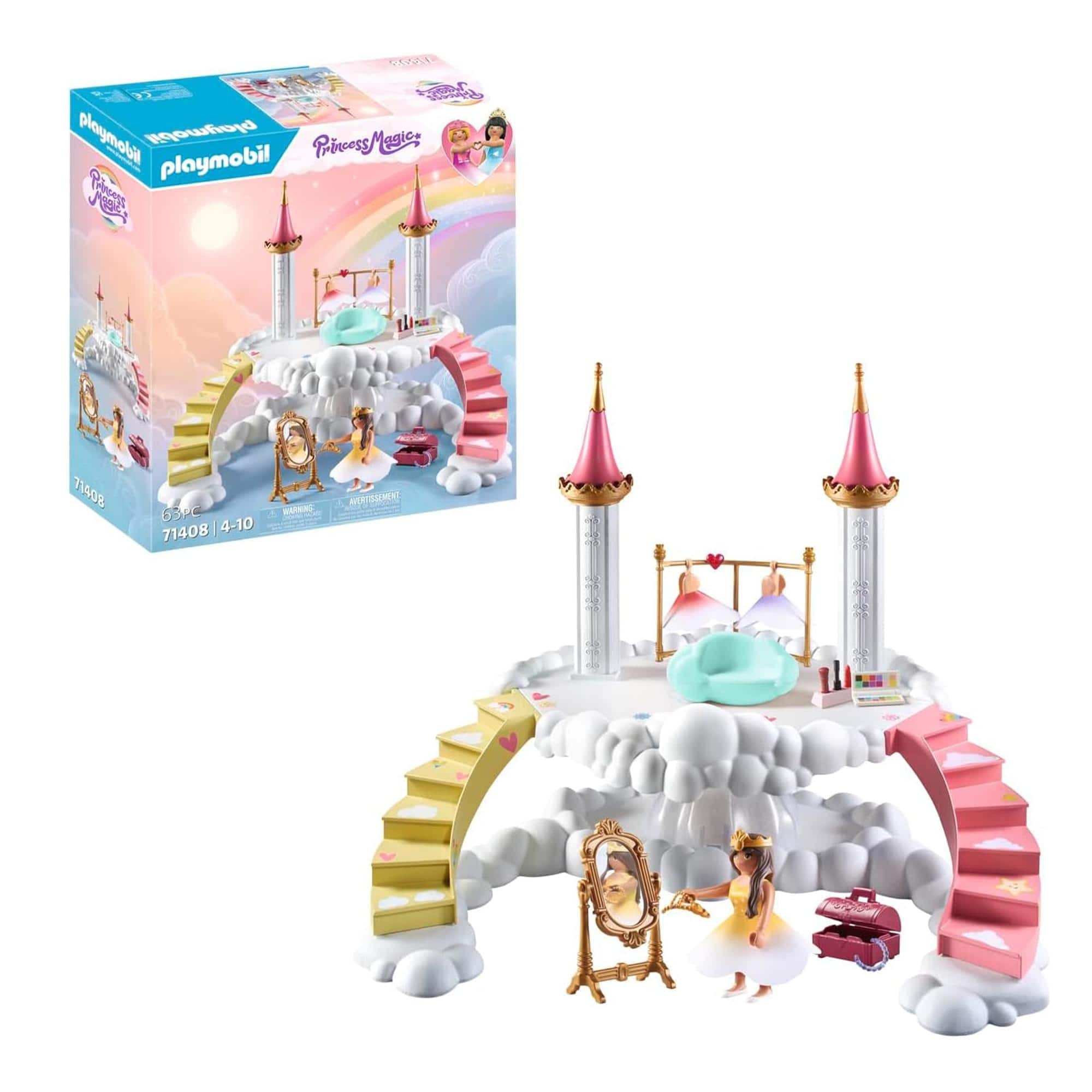 Playmobil - 71408 Princess Magic Royal Clouds Wardrobe 63-Piece Building Set - White price history on PriceWatchPro