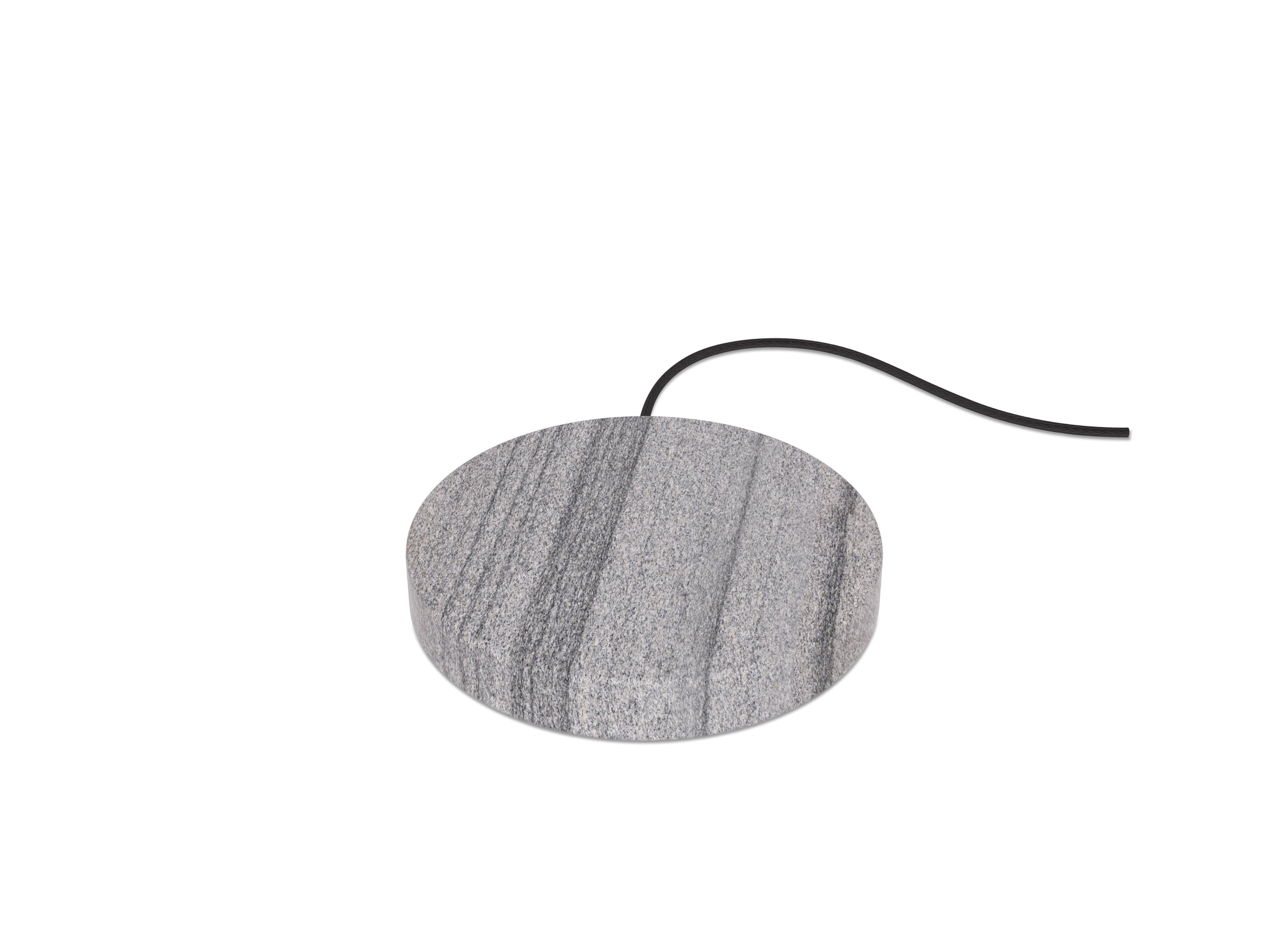 Front. Einova - Stone 10W Wireless Charging Pad for Qi-enabled Devices - Sandstone.