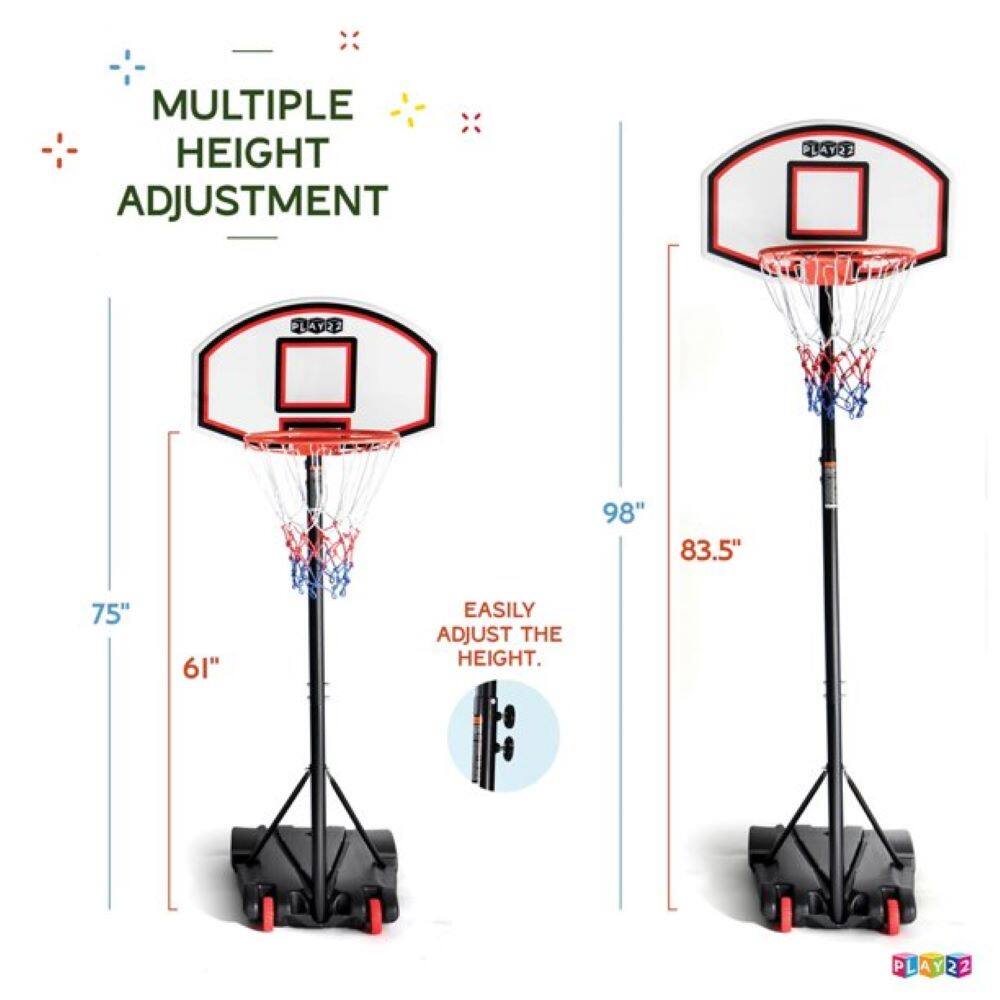 MULTIPLE HEIGHT ADJUSTMENT

EASILY ADJUST THE HEIGHT.

98"
83.5"
75"
61"