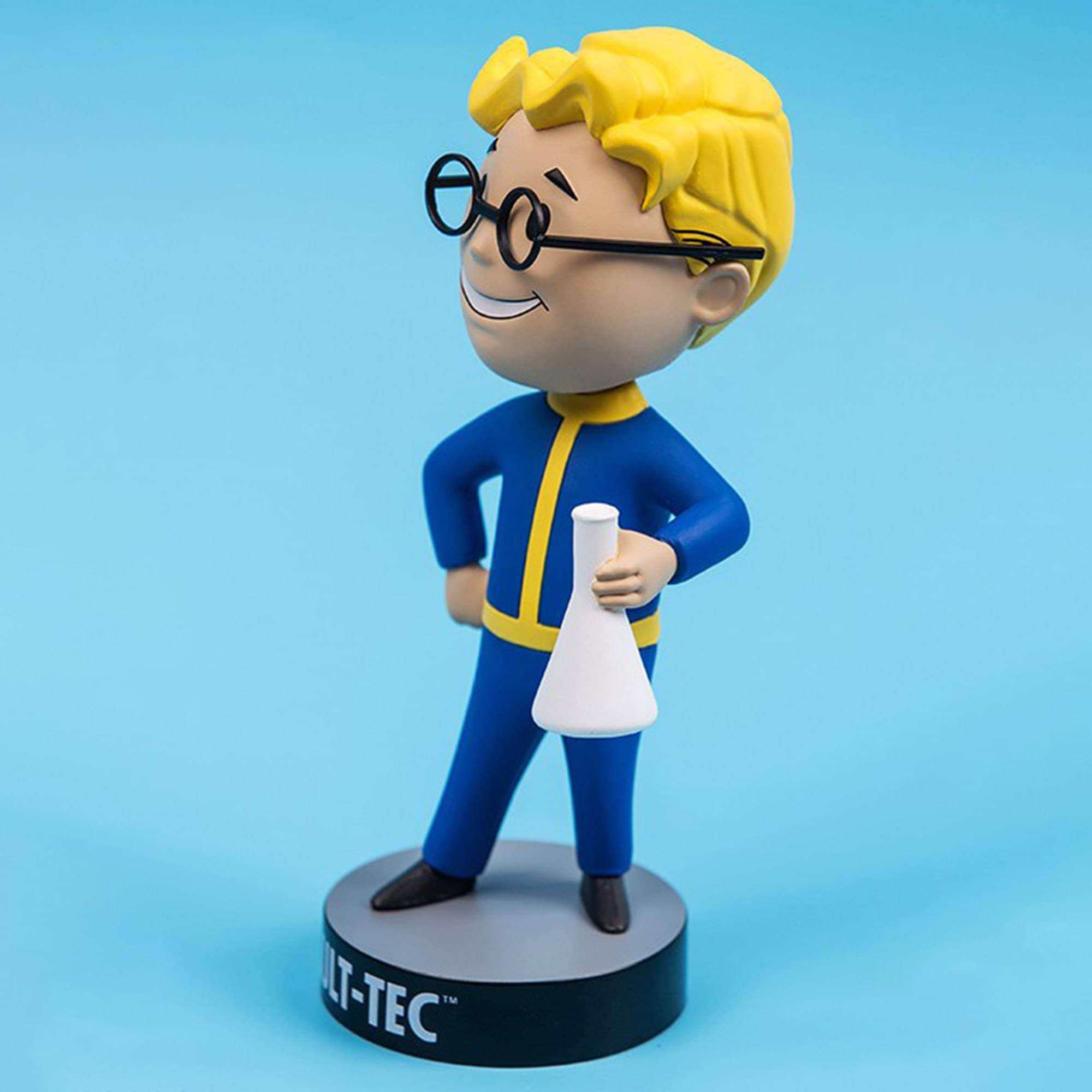 Alt View 4. Fallout - Fallout 4 Vault Boy 111 Science 5 Inch PVC Bobblehead - Blue.