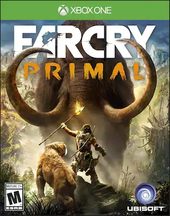 XBOX ONE
FARCRY PRIMAL
MATURE 17+
M ESRB
UBISOFT - M (Mature 17+)